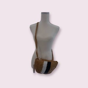 NWT straw crossbody Sole Society for Nordstrom